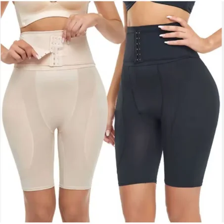 rehausseur de hanches rembourrés sans couture;Cette culotte short gainante avec effet push-up est idéale pour sublimer les courbes  des fesses
