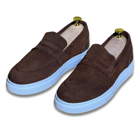 OPERA Mocassins  En Daim Doubleur cuir REF 075