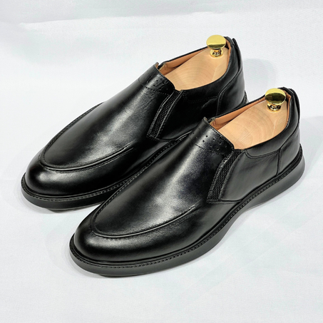 Chaussures Confortables pour Homme 100% Cuir Médical REF 016