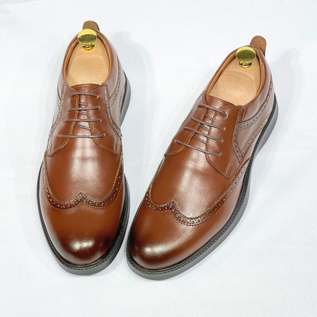 Chaussure BROGUE En Cuir 100% Médical REF 022