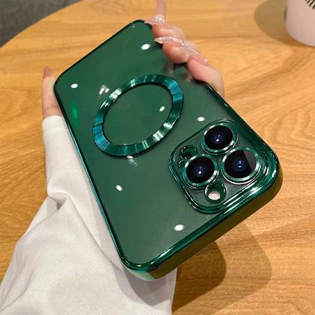 Coque Magnétique Transparente & Élégante – Protection Antichoc pour iPhone