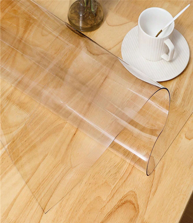 Waterproof plastic table cover
