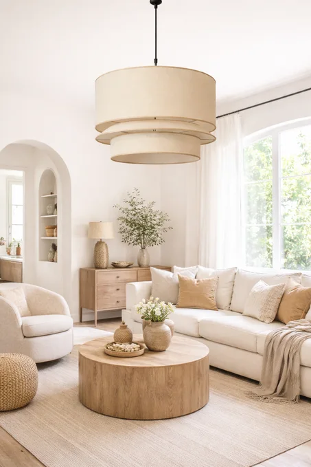 Aluna – Suspension en lin naturel