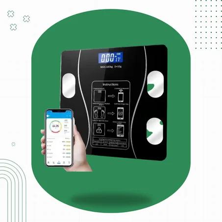 ميزان ذكي للجسم بتقنية Bluetooth