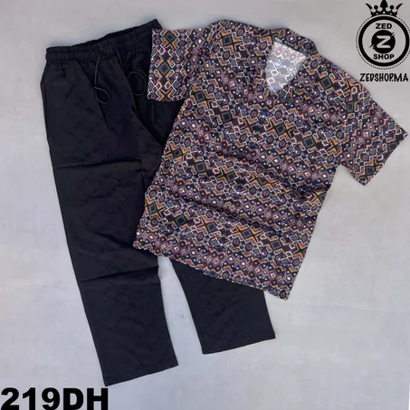 Ensemble JG lulin et chemise artisnat