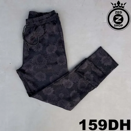 Jogging artisana gris noir