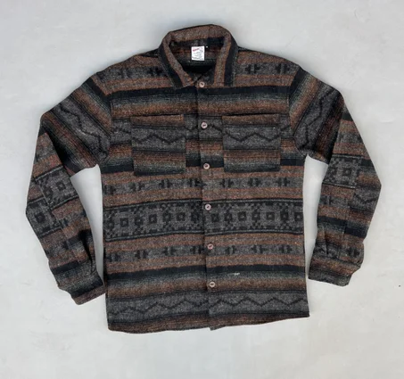 CHEMISE ARTISANA MARRON