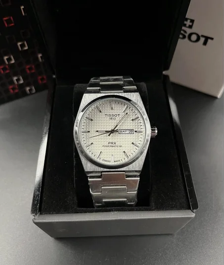 Tissot PRX Powermatic 80 Blanc Élégance intemporelle