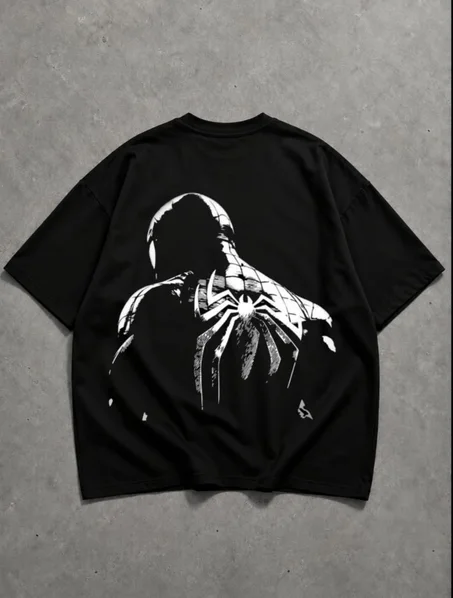 🖤 Venom Oversized Teeخامة فاخرة، طباعة عالية الجودة، وقصة Oversized مريحة تمنحك إطلالة قوية تدوم طوال اليوم. ⚡️