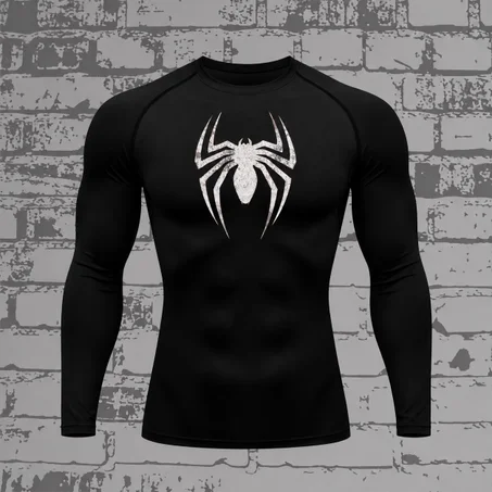WHITE SPAIDER MAN COMPRESSION BODY
