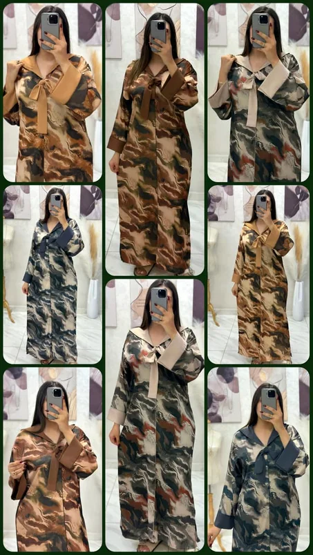 جلابة صيفية أنيقة
