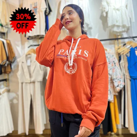 capuche PARIS orange