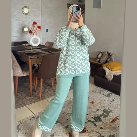 Ensemble pour femme ciel