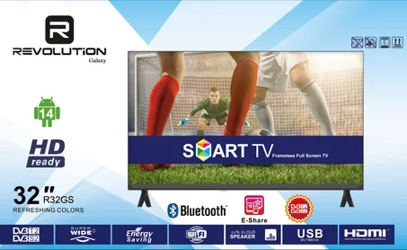 Télévision 32 SMART HDR+ Récepteur intégré + TNT