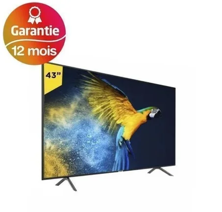 -MORSAT -Smart TV 43″ – – Android 14 – FHD – Récepteur TNT – 2 Télécommandes