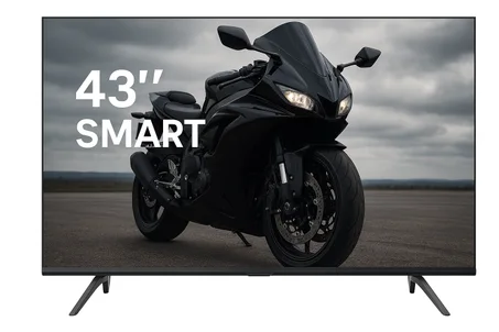 VISIO-43 FHD Smart Google Tv Original, Télé Vocale + Find my remote, Bluetooth + Support Gratuit