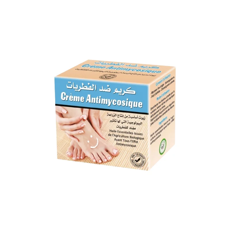 كريم ضد الفطريات (80 غرام) - تركيبة بزيوت بيولوجية لعلاج مشاكل القدم والجلد.