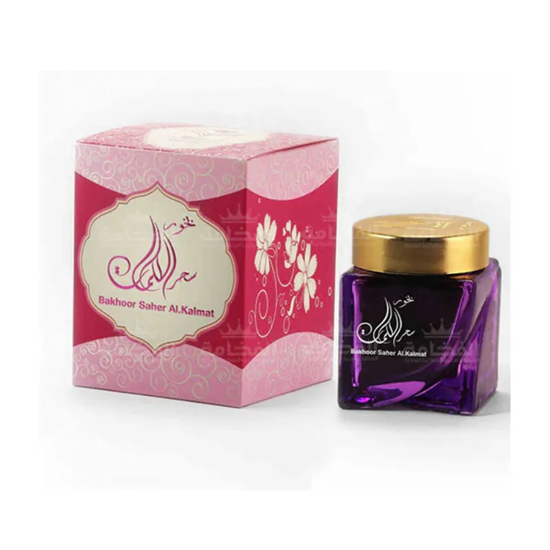 بخور سحر الكلمات  (30 غرام) - بخور  يجمع بين دفء الأخشاب ونعومة الفانيليا