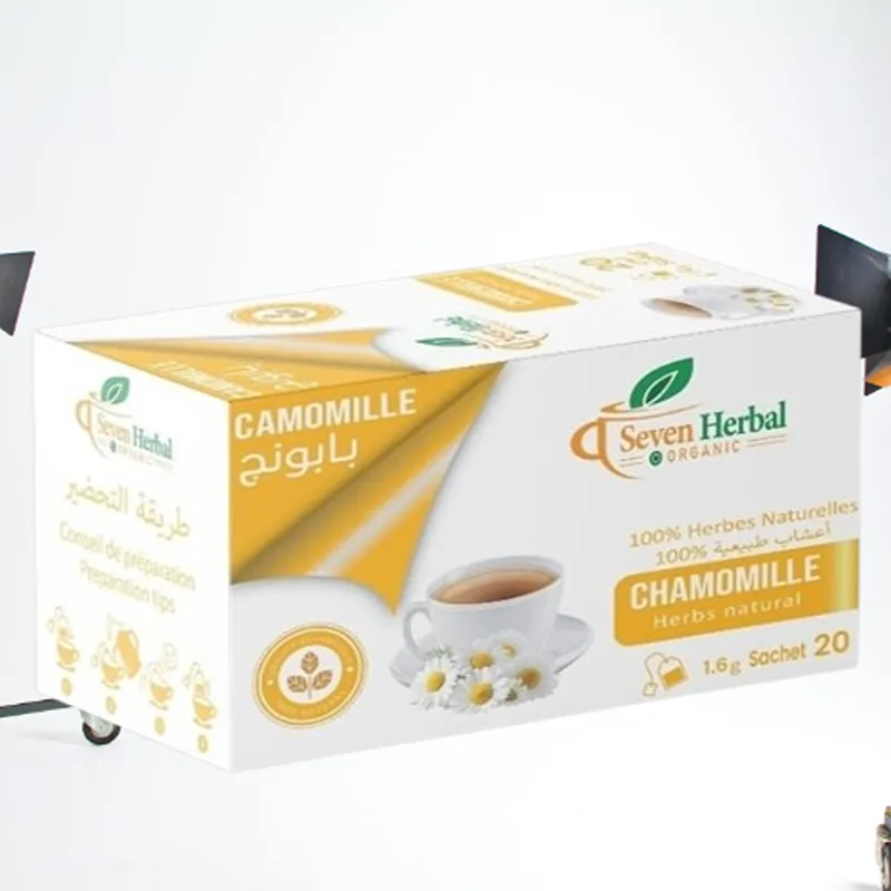 بابونج طبيعي (20 كيس) - مشروب مهدئ ومثالي للاسترخاء