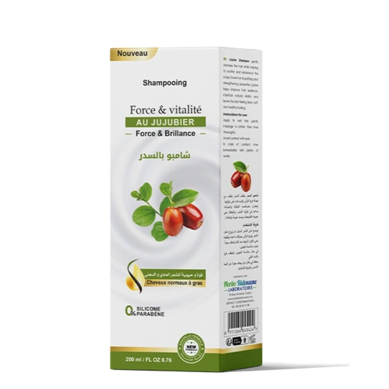 شامبو السدر الطبيعي (125 مل) - لعلاج مشاكل الفروة وتكثيف الشعر