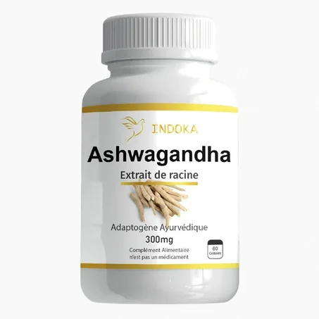 أشواغاندا (Ashwagandha) بتركيز 300mg – عبوة 60 كبسولة