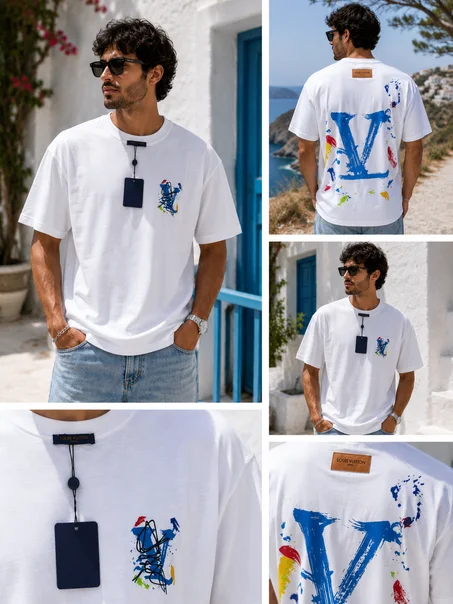Louis Vuitton T-Shirt | تصميم راقي ولمسة عصرية مميزة