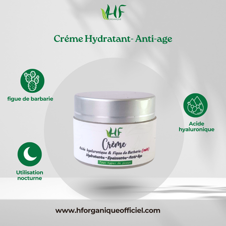 Crème Hydratante  Anti-âge