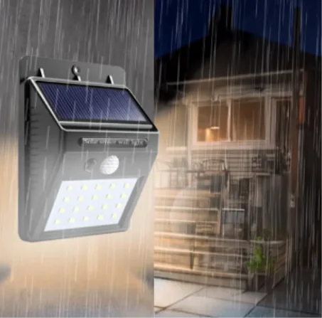 مصباح حائط بالطاقة الشمسية