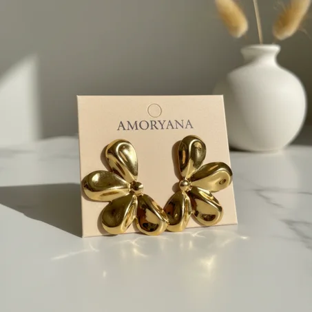 Aura Flora Earrings