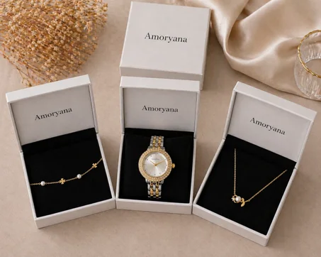 Pack  3 Pièces – Montre, Collier & Gourmette|