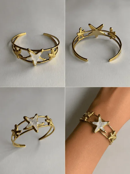 Pearl Star Bracelet
