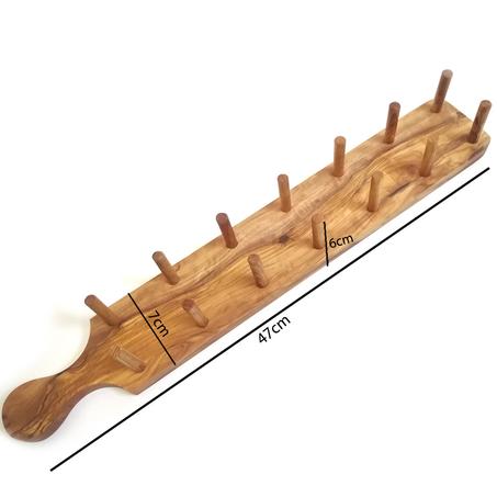 Présentoir pour new york rolls en bois d'olivier