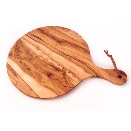 Planche à Pizza en Bois d'Olivier Zitoun