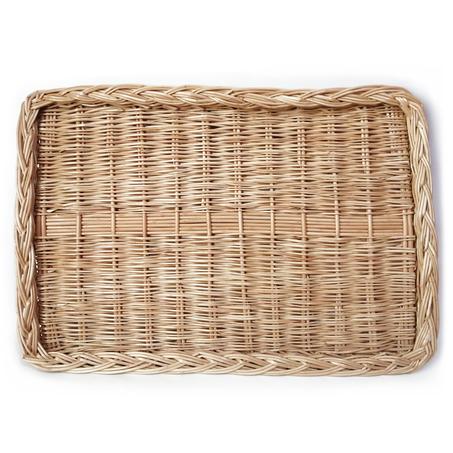 Panier de présentation en osier 40cmx60x1