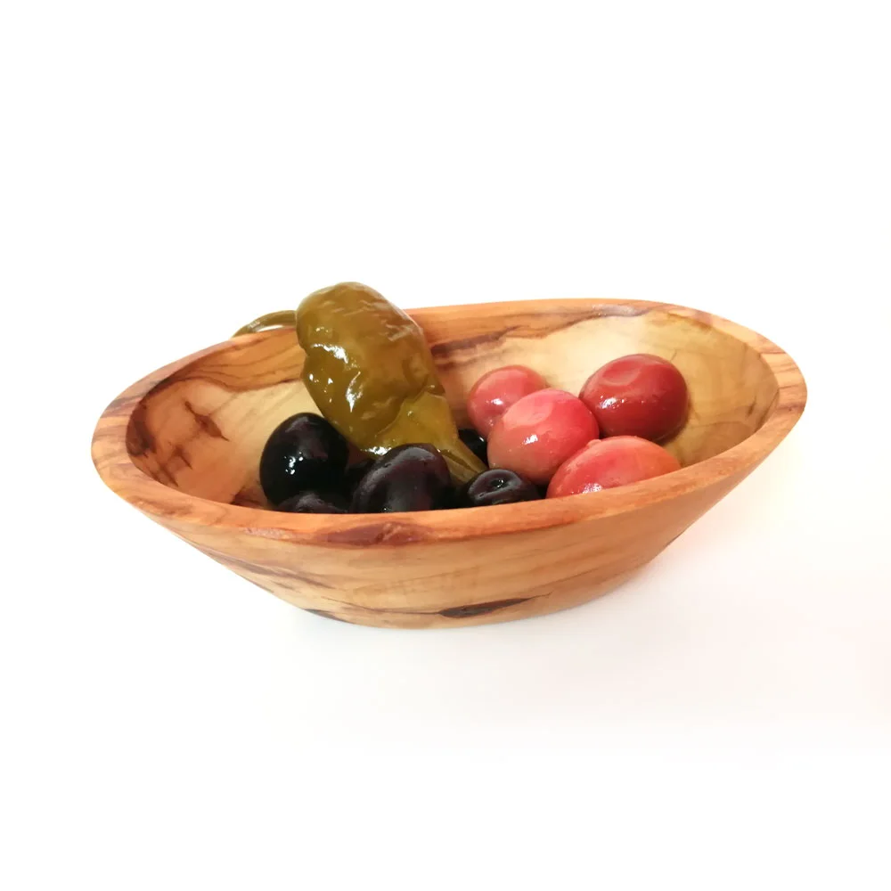 Planche Pour Tapas En Bois D'Olivier 50x15 Cm Env