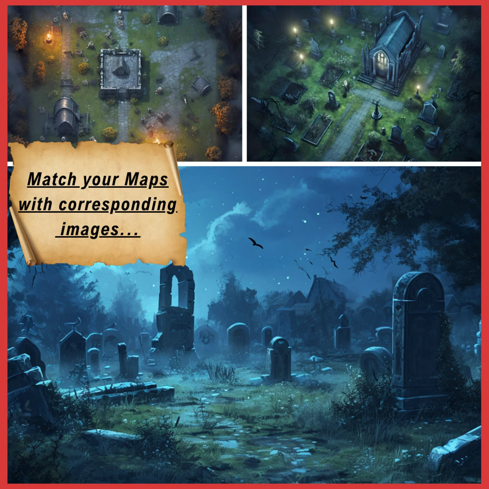 200.000 Battlemaps 5e Maps and RPG backdrop, fantasy rpg Digital Battle Maps bundle, for game masters and tabletop accessories