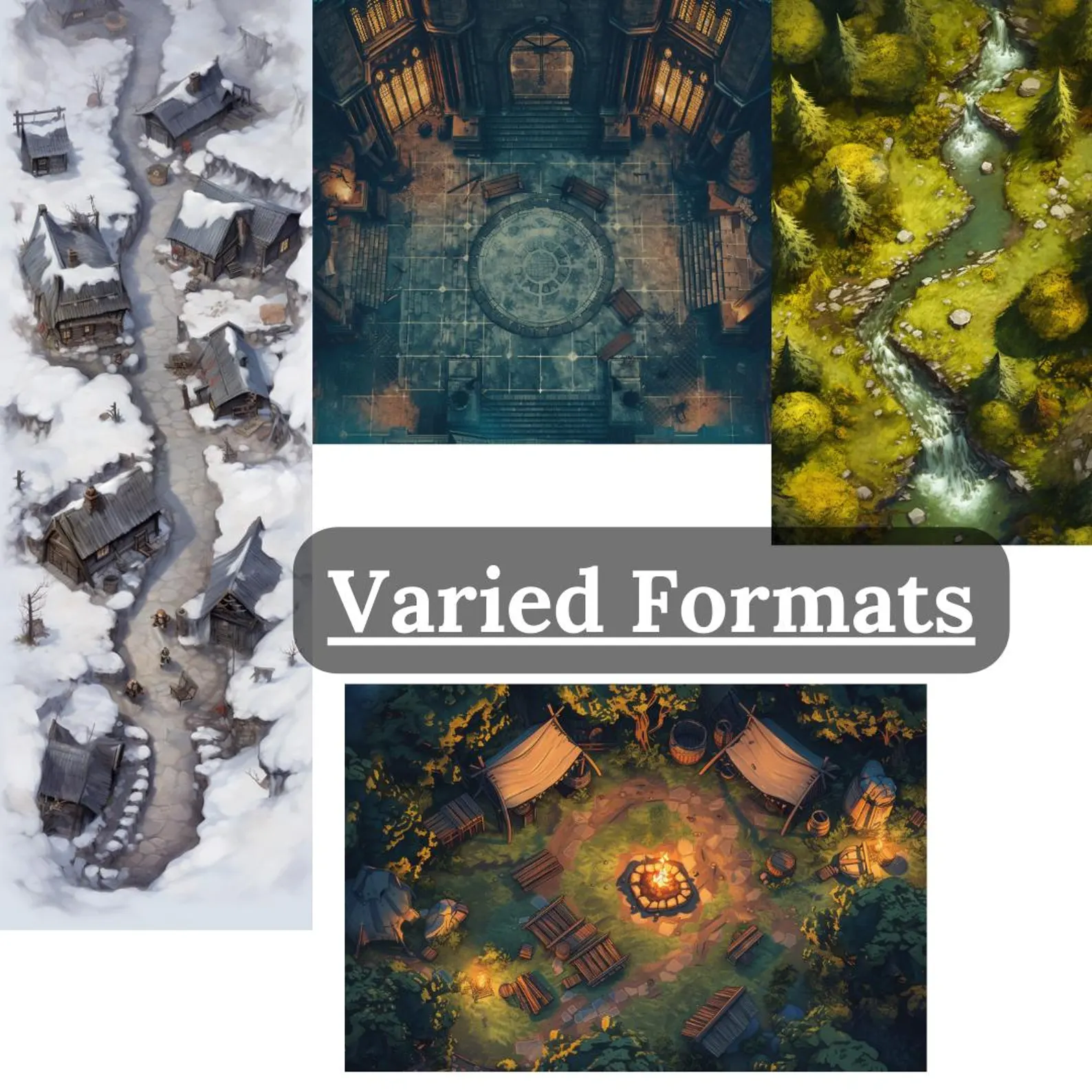 200.000 Battlemaps 5e Maps and RPG backdrop, fantasy rpg Digital Battle Maps bundle, for game masters and tabletop accessories