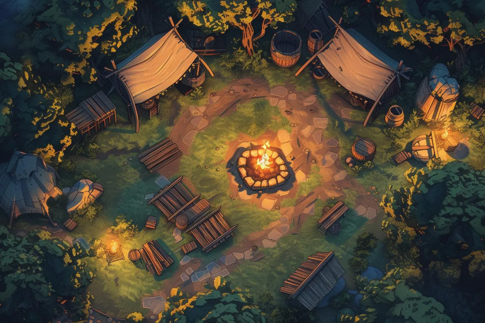 200.000 Battlemaps 5e Maps and RPG backdrop, fantasy rpg Digital Battle Maps bundle, for game masters and tabletop accessories