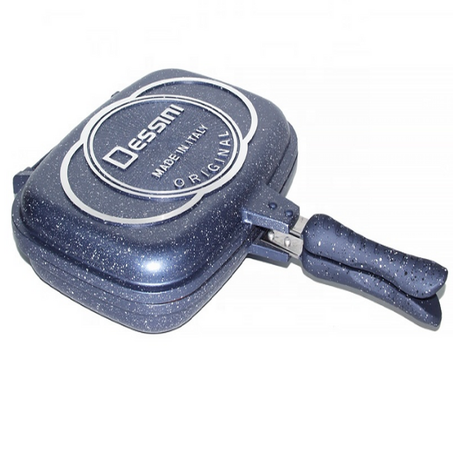 DESSINI  مقلاة شواء مزدوجة الجانبين