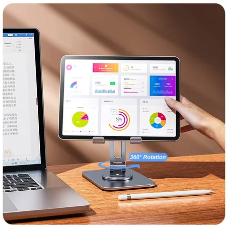 حامل عالمي للهاتف والتابلت - أنيق، متين، ومتعدد الزوايا⚡️