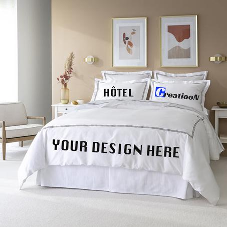 parure de lit  de luxe , personnalisé