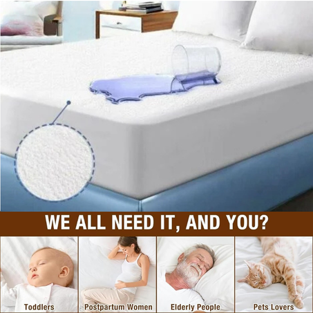 Protège-matelas imperméable en tissu doux, pour lit diffrents tailles
