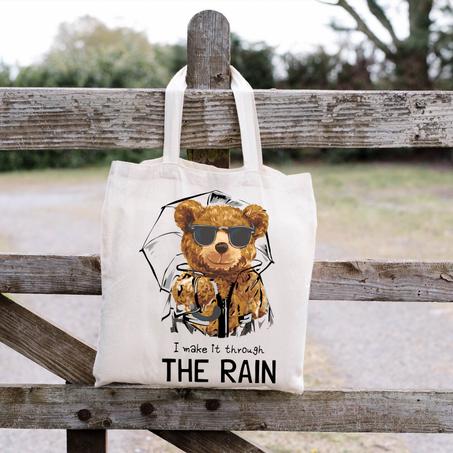 sac fourre-tout en toile réutilisable 100% coton