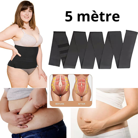5M Ceinture Amincissante Ventre Plat Femme et Homme
