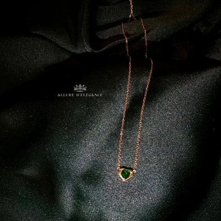 Colier Émeraude Royale