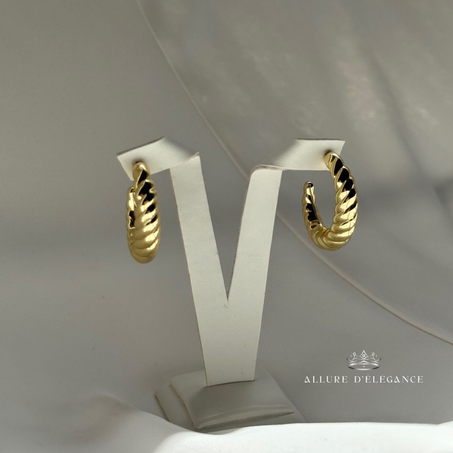 Boucle d'Oreilles Créoles CHUNKY