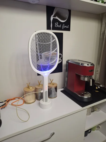 مضرب كهربائي قوي للقضاء على الناموس والحشرات ⚡🦟