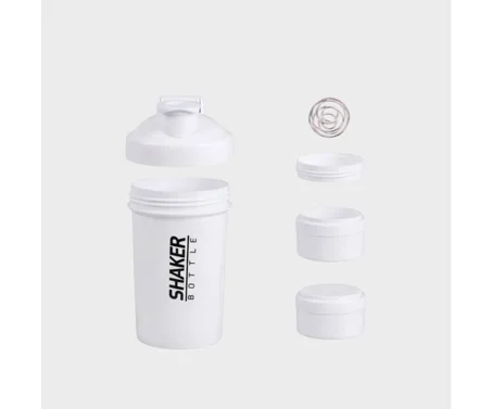 Shaker + 2 compartiments 500 mL