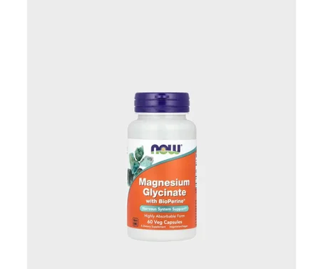 Magnesium Glycinate avec BioPerine 60 Capsules