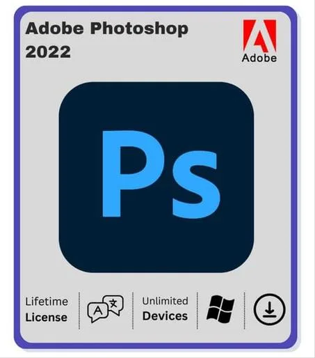 Adobe Photoshop 2022 for Windows, Lifetime Access